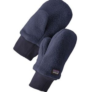 Mittens Patagonia Midnight Blue Fleece Mittens